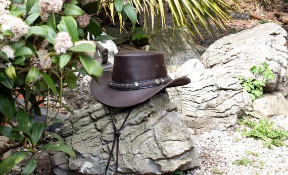 Chapeau Western Homme Femme Chapeau De Cowboy En Feutre Marron - Taille Unique 56-58 Cm - Large Bord - Pour Hommes Et Femmes Chapeau Cowboy Feutre Large Bord