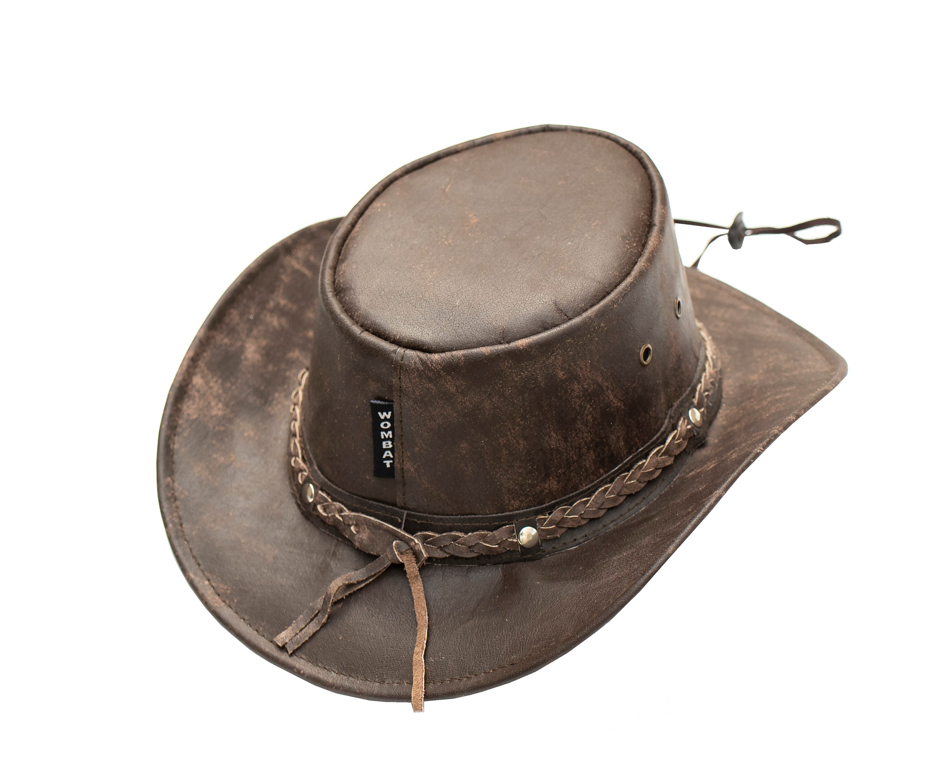 Wombat Foldable Leather Hat the Wilds 