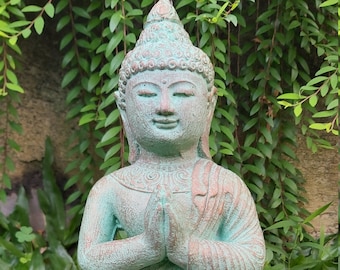 Meditating Buddha Statue, Yoga statue, Buddha Figurine, Buddhist Altar, Spiritual Gifts, Home Decor, Garden Decor, Birth Day Gifts