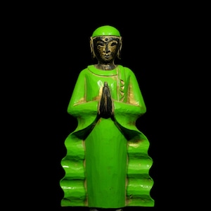 大型 観音菩薩 木彫 仏像 彫刻 開運 風水 置物 縁起物 インテリア 春山