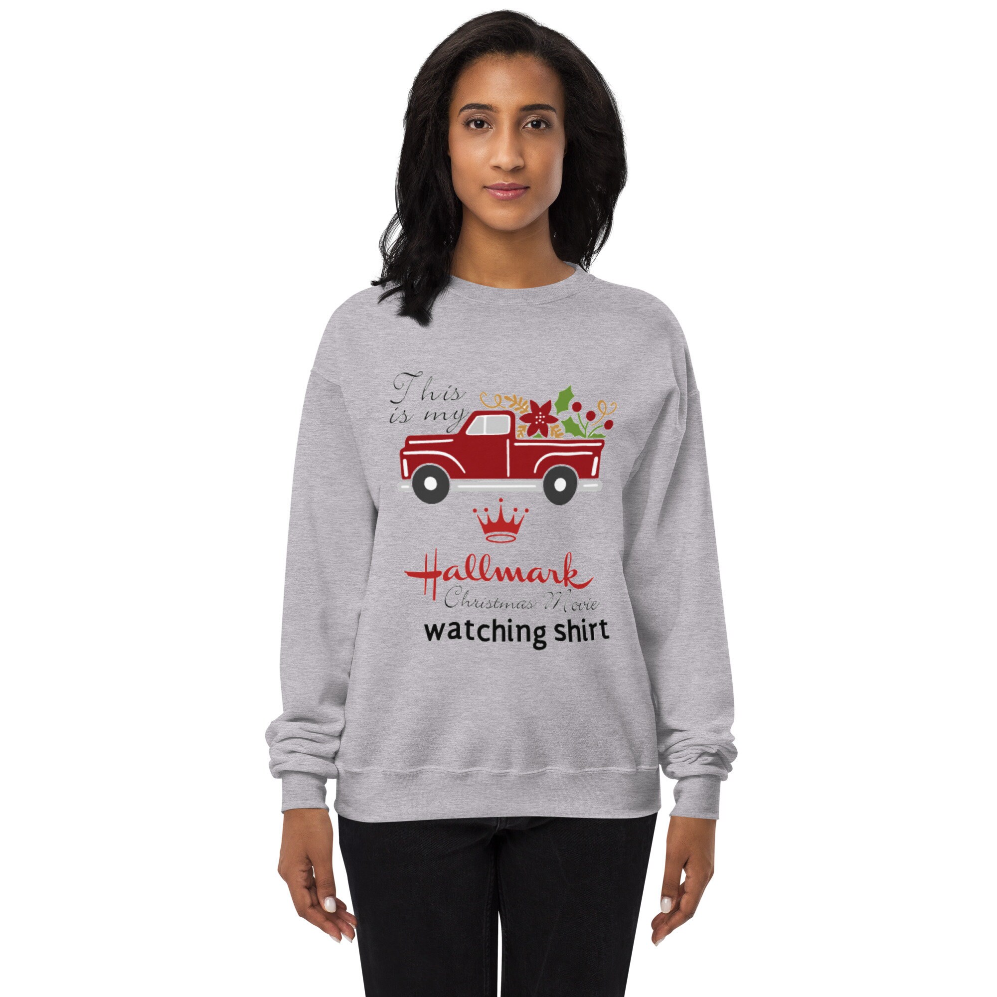my hallmark watching sweatshirt
