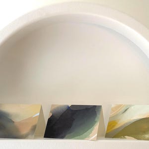 Blank Greeting Cards Abstract Art 6 pack size A6