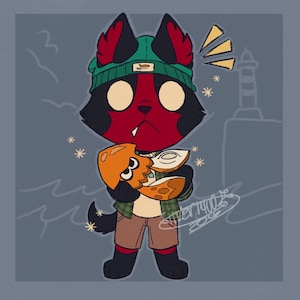 Encargo de arte de Fursona de WEBFISHING personalizado