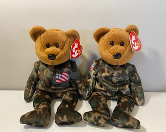 Usa Beanie Bears Etsy