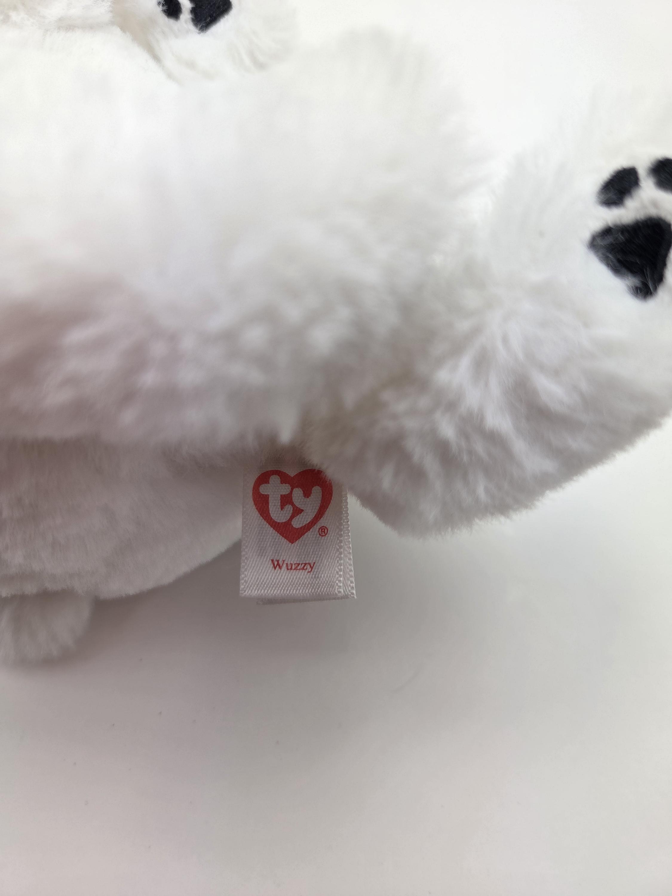 Ty Beanie Bellies “wuzzy” the Polar Bear - No Hang Tag! (8 Inch
