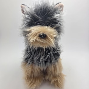 Ty Classics Collection “Daisy” the Adorable Yorkie / Yorkshire Terrier Dog Plush *Rare* No Hang Tag (12 inch)