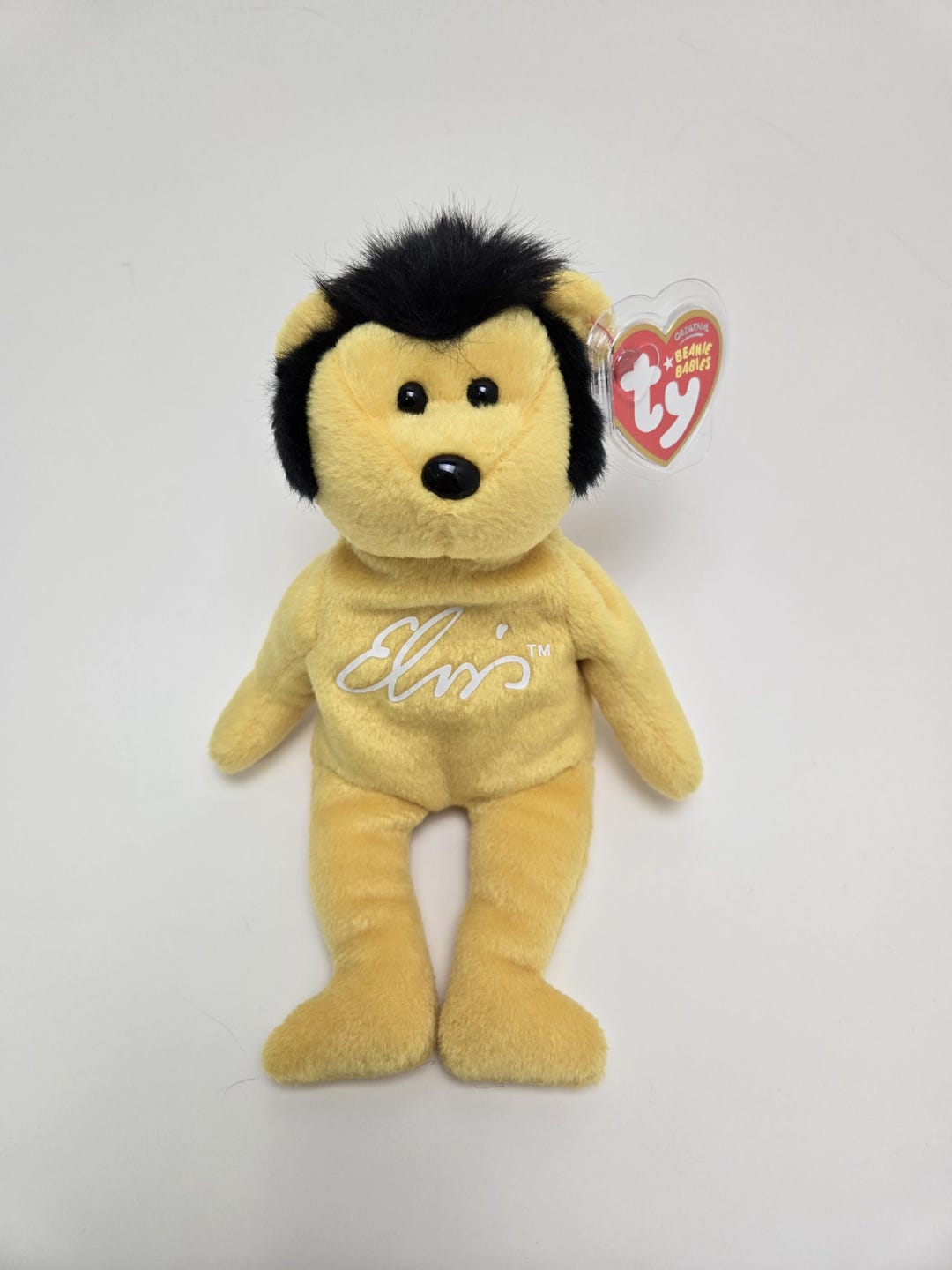 Ty Beanie Baby “solid Gold Beanie” the Elvis Presley Bear