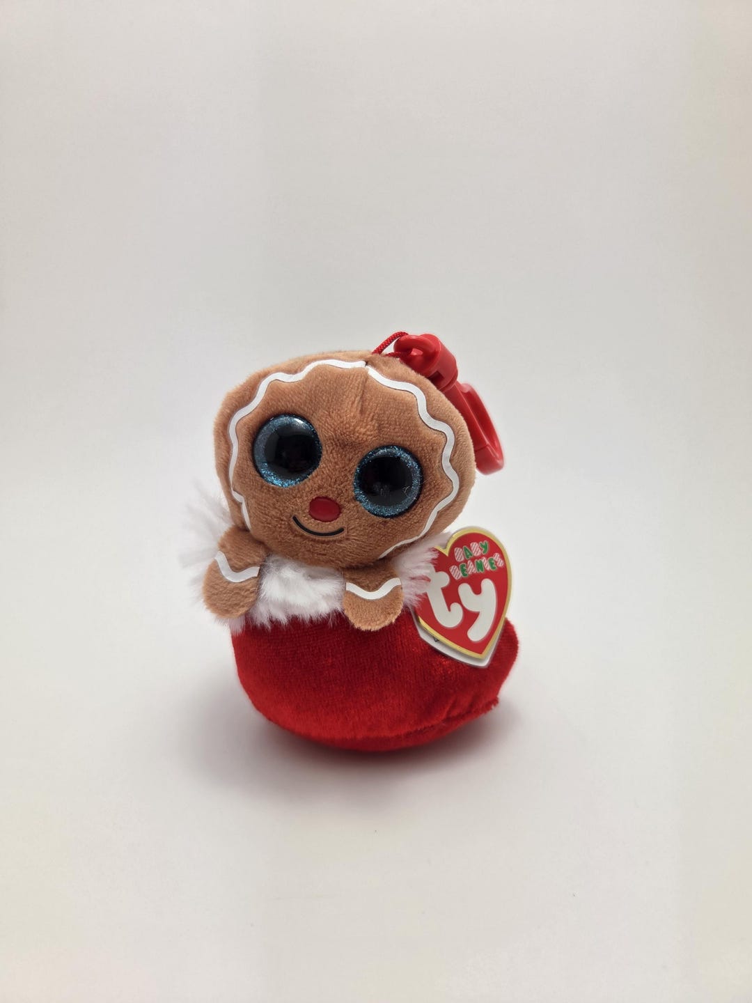 Ty Jingle Beanies “jingly” the Gingerbread in Stocking (4 Inch) - Etsy