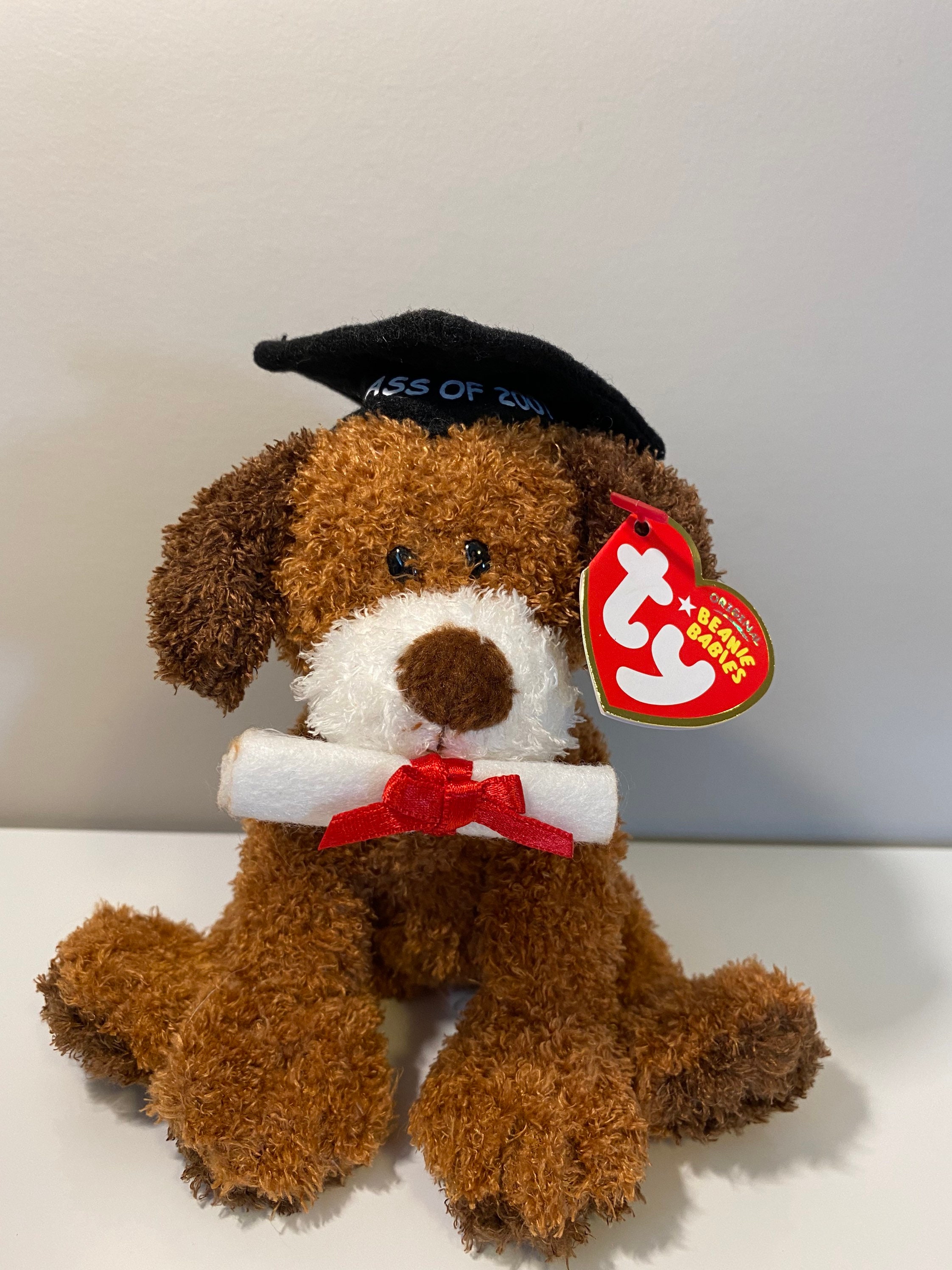 Toys & Games TY Beanie Baby \u201cScholar\u201d the Class of 2007 Graduation Bear with