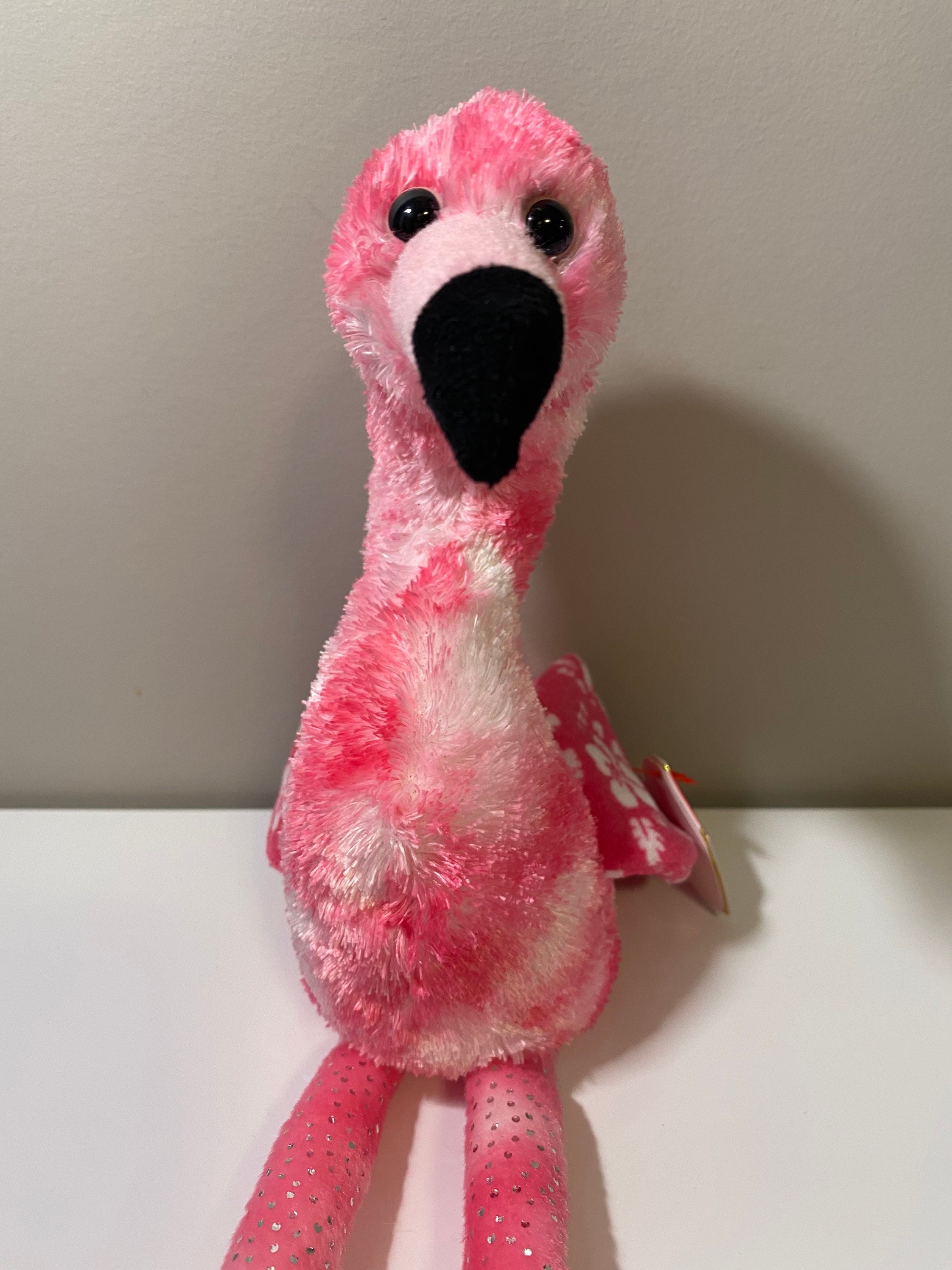Flamingo ty beanie sale