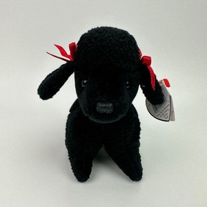 Ty Beanie Baby “Gigi” the Black Poodle Dog! (6 inch)