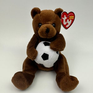Ty Beanie Baby “Sweeper” the Soccer Bear! (6.5 inch)