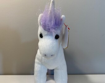 Vintage Dakin White Little Utopia Unicorn 1979 Plush 11