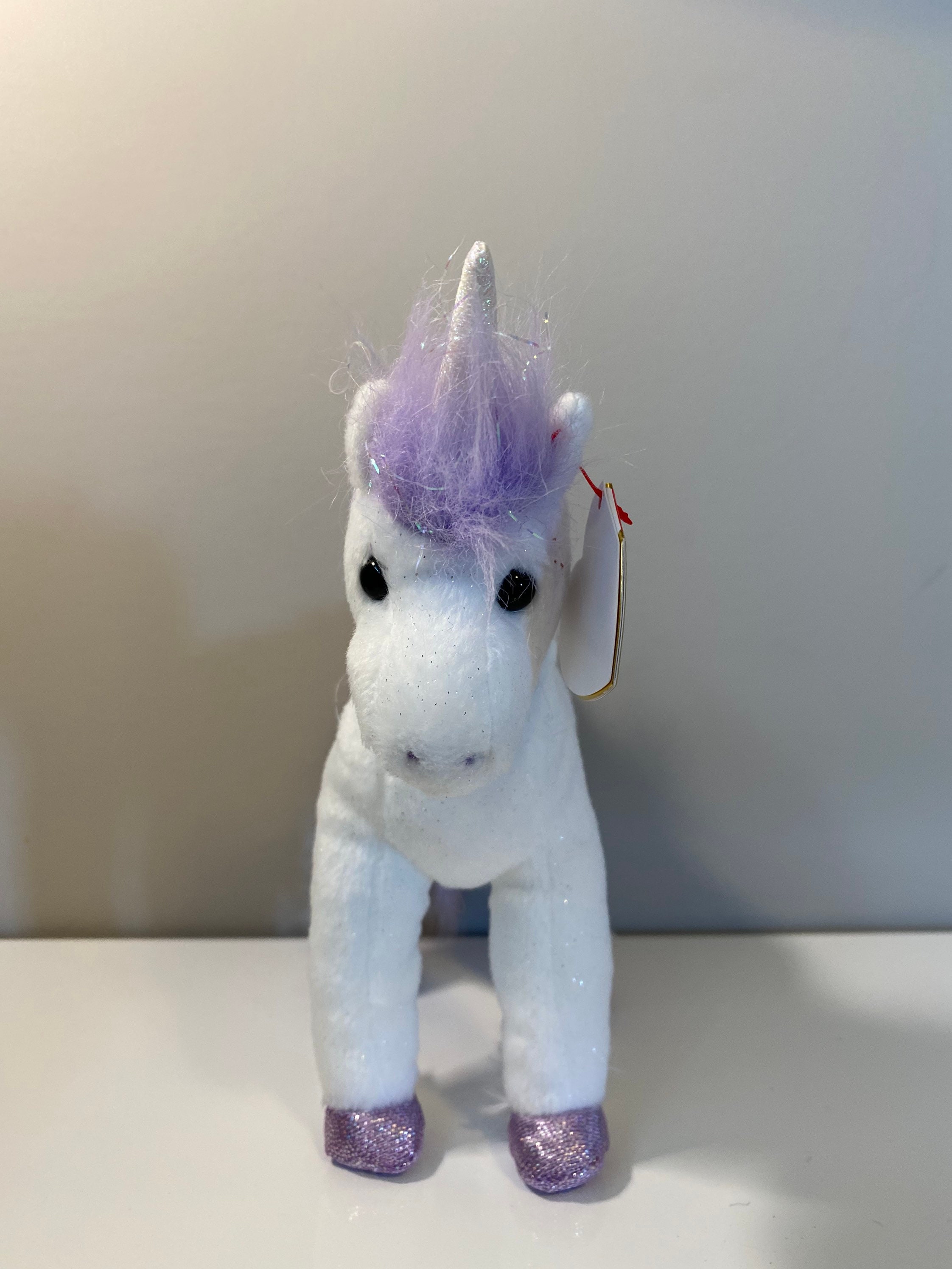 TY Beanie Baby fortress the Unicorn Plushie rare 7 Inch Etsy UK