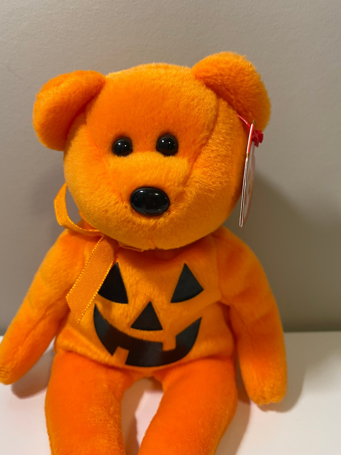 TY Beanie Baby treats the Halloween Bear 8.5 Inch RARE Etsy