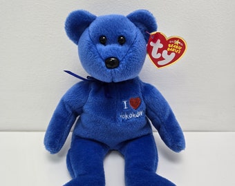 Ty Beanie Baby “Yokohama” the I Love Yokohama Bear - Japan Exclusive (8.5 inch)