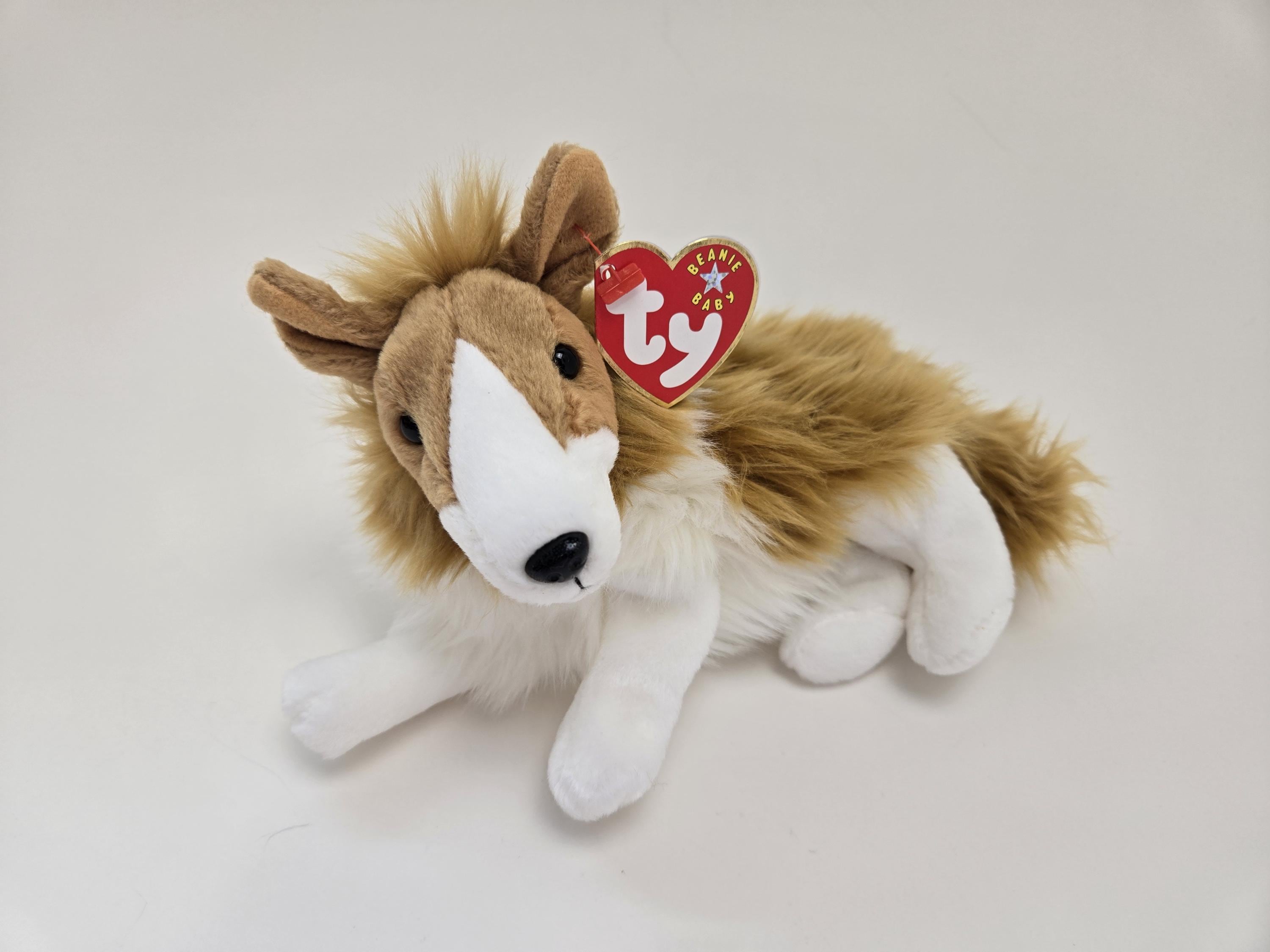 Ty Beanie Baby “Cassie” the Collie Dog  (7 inch)