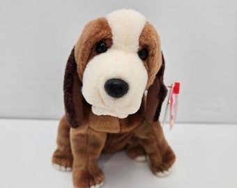 Ty Beanie Baby “Holmes” the Bloodhound Dog - Beanie Baby of the Month (5.5 inch)