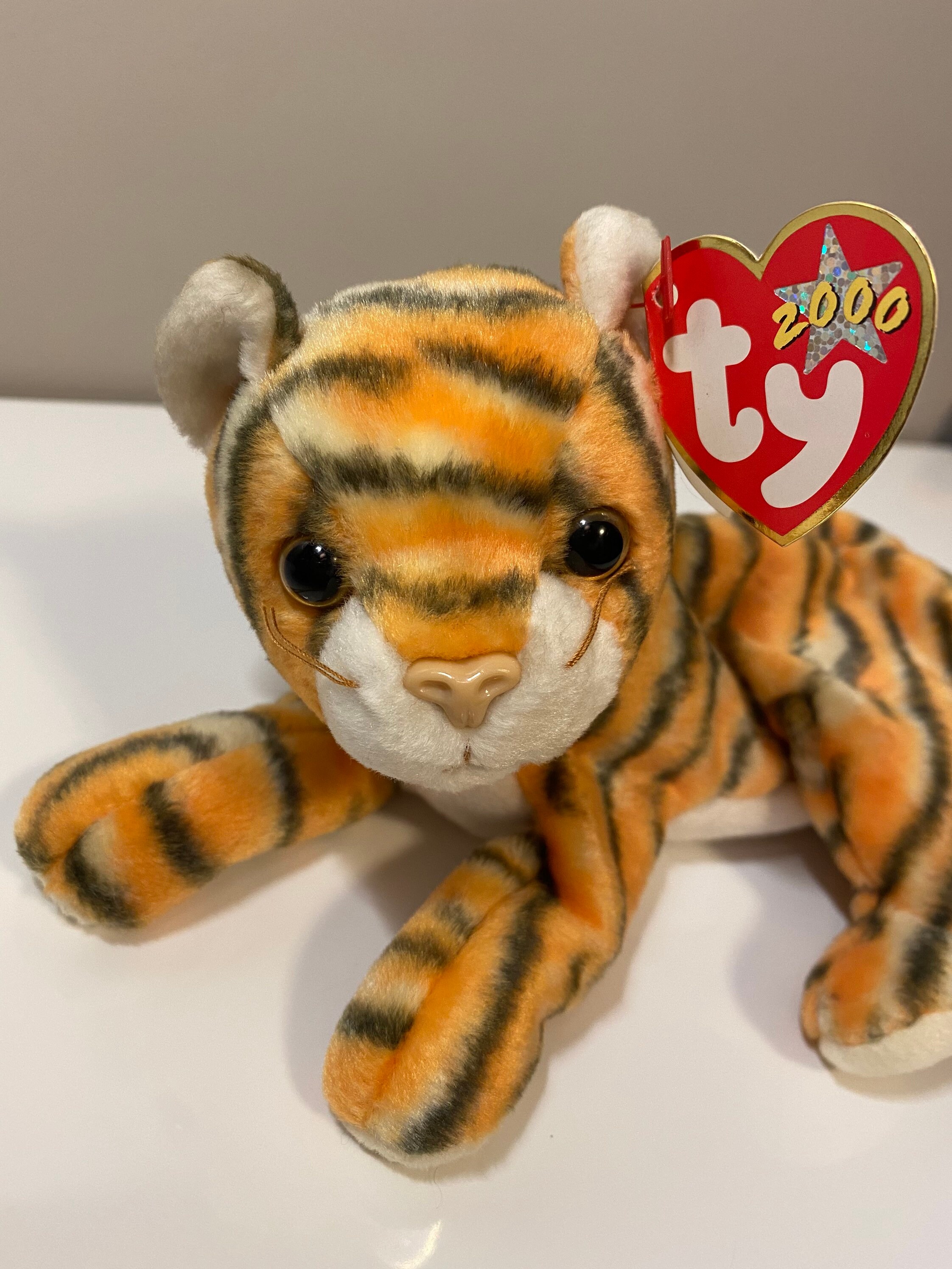 TY Beanie Baby india the Adorable Tiger 7 Inch Etsy Canada