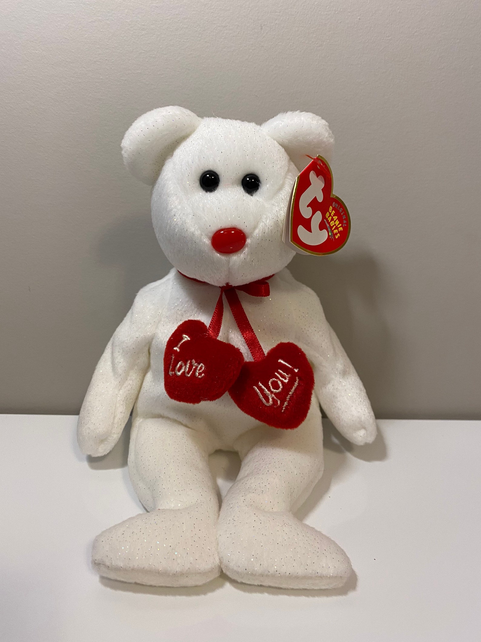 TY Beanie Baby truly the I LOVE YOU Valentines Day Bear - Etsy UK