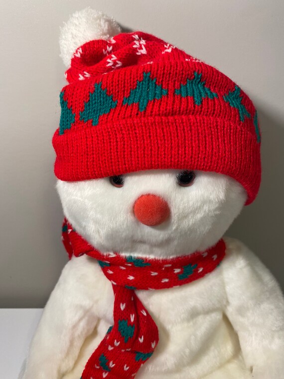 Ty Beanie Buddy snowboy the Snowman Plushie 14.5 Inch Etsy