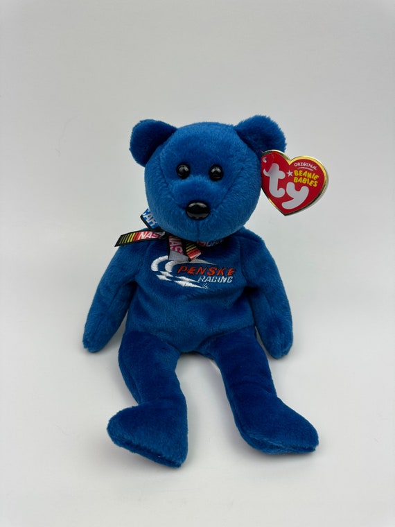 Ty Beanie Baby “kurt Busch #2” the Nascar Bear (8.5 Inch) - Etsy