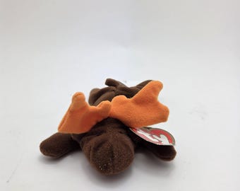 Ty McDonald’s Teenie Beanie “Chocolate” the Moose, Non Mint Tag!
