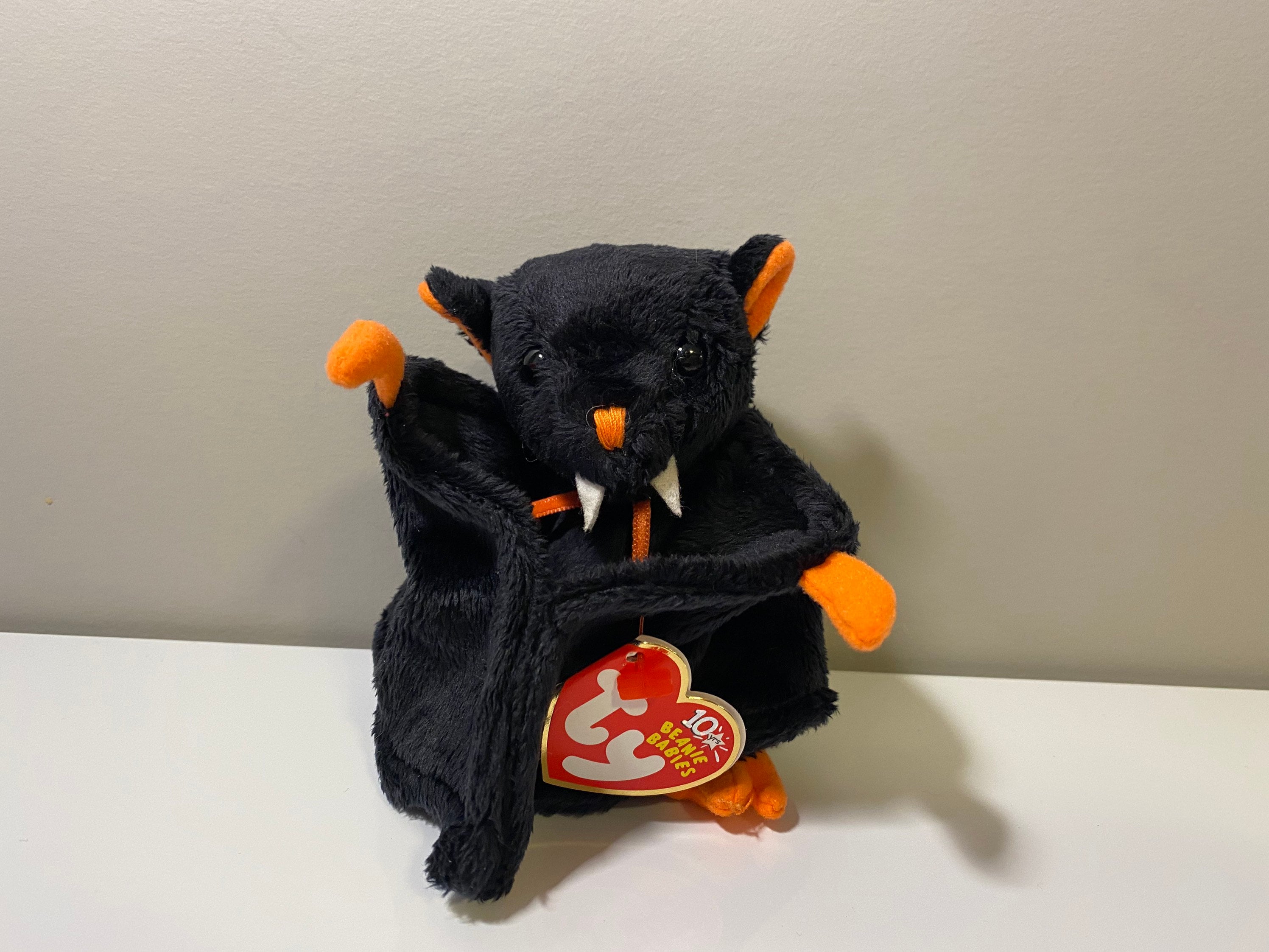 TY Beanie Baby bate the Black Bat Exclusive 4.5 Etsy UK