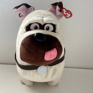 Ty Beanie Buddy “Mel” the Pug Dog - Secret Life of Pets (11 inch)