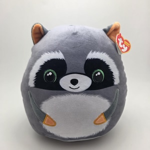 Ty Squishy Beanies Collection “Sneaky” the Racoon (10 inch)