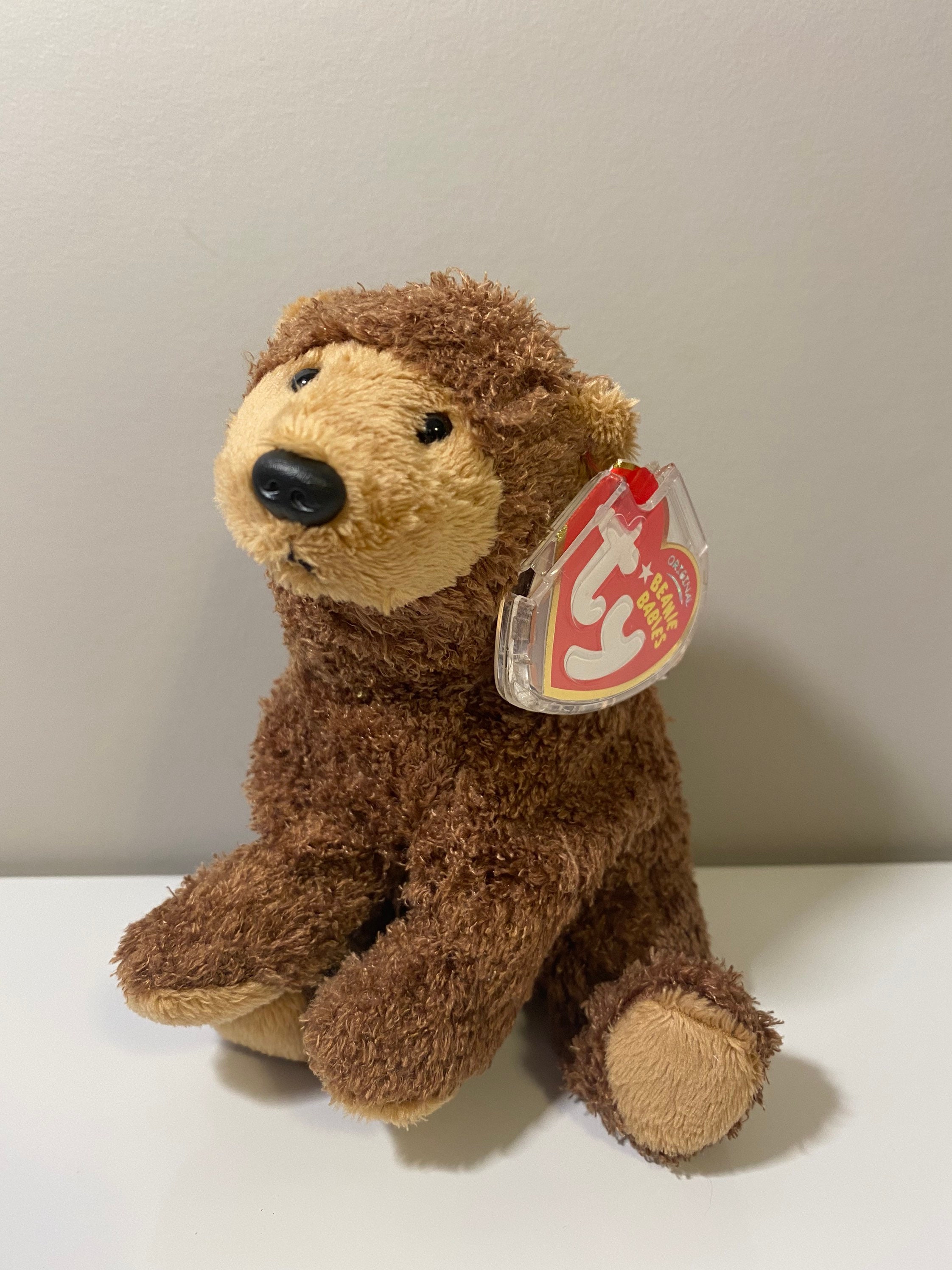 TY Beanie Baby monarch the Grizzly Bear 