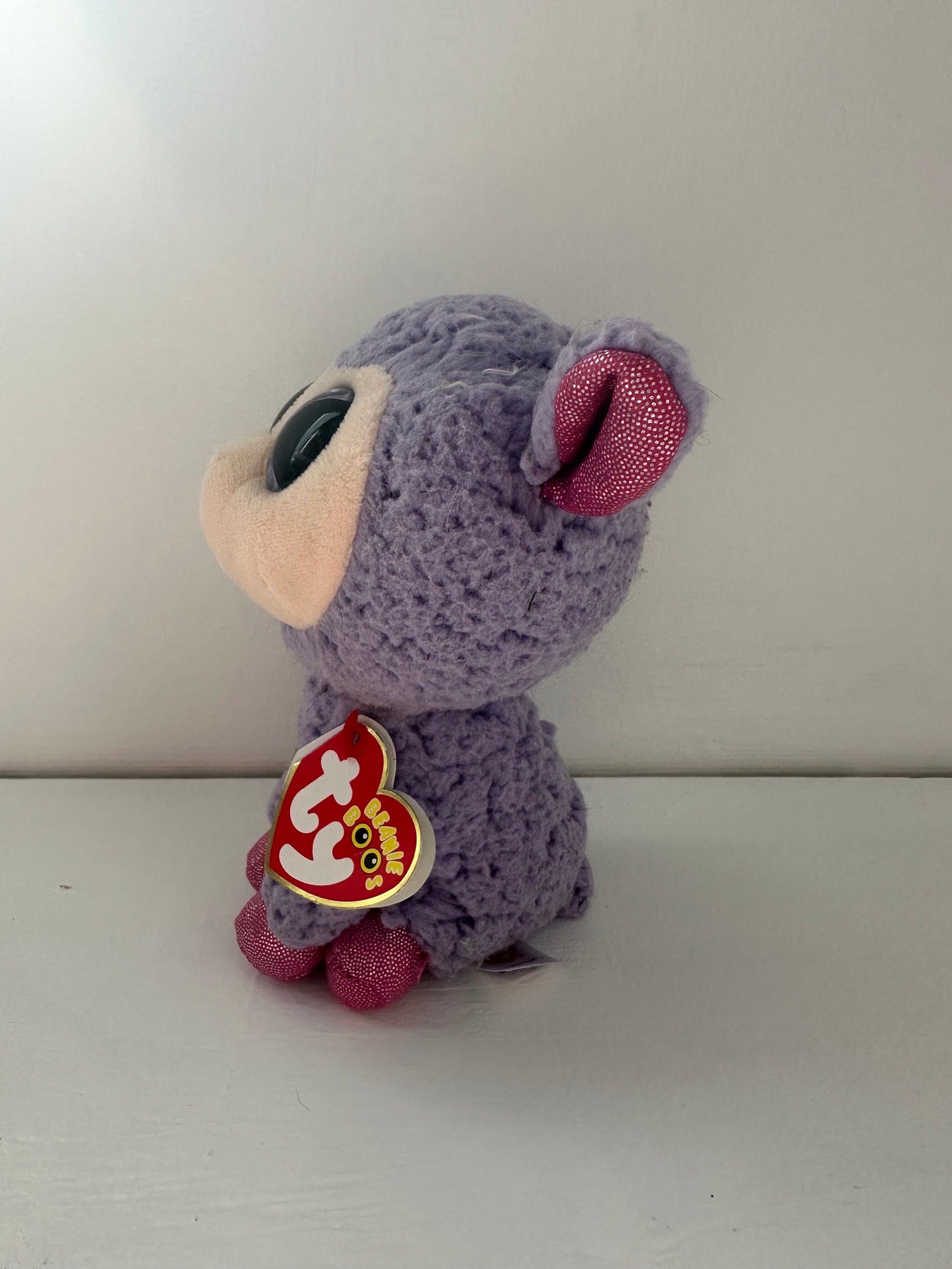 Carletto Ty Lavender – Beanie Boo Lamm Mit Glitzeraugen, Lila, 15 Cm, Osterlimitierte Sammelfigur Carletto Ty Lavender – Beanie Boo Lamm Mit Glitzeraugen, Lila, 15 Cm, Osterlimitierte Sammelfigur