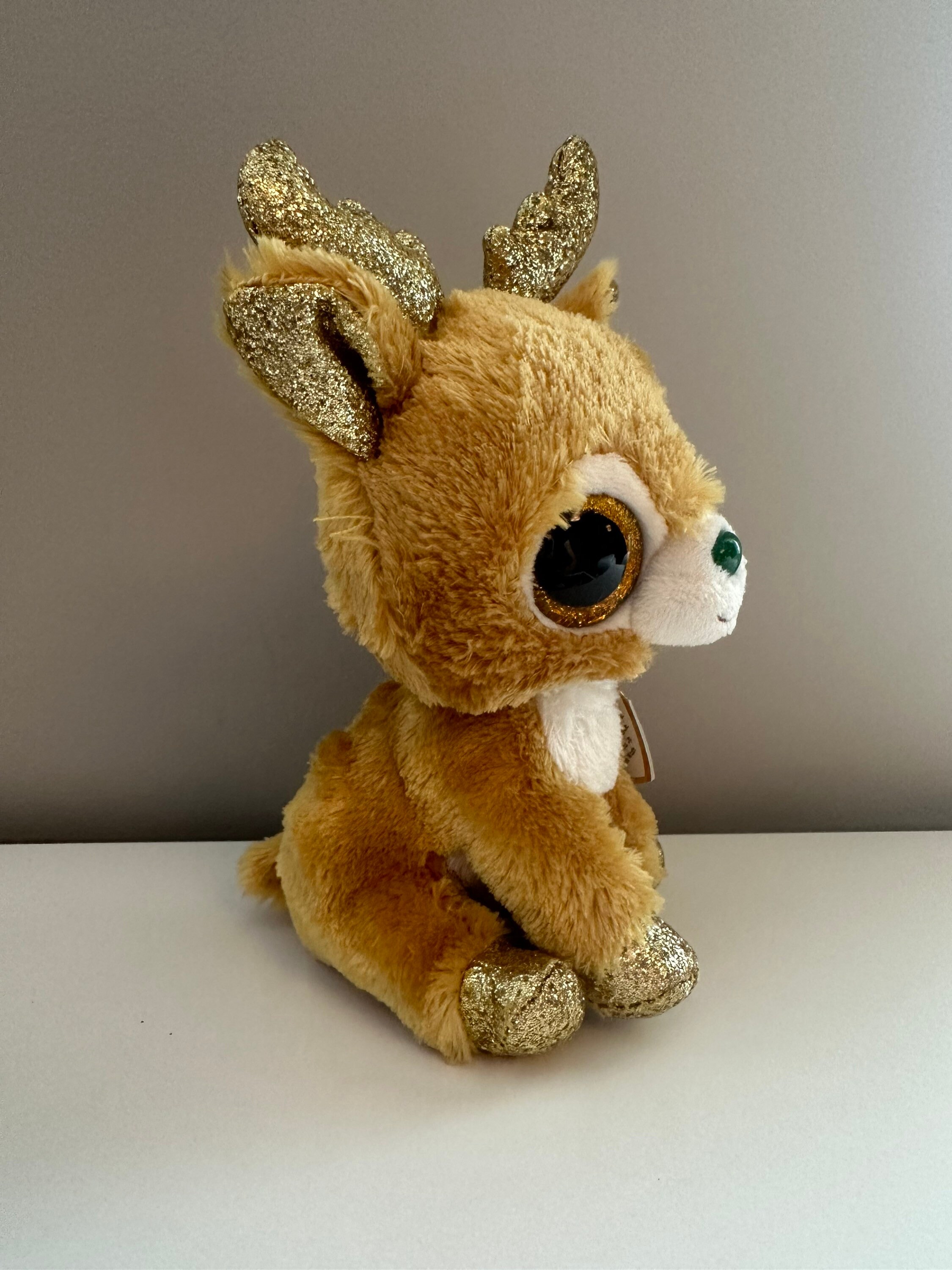 Beanie boo glitzy reindeer deals