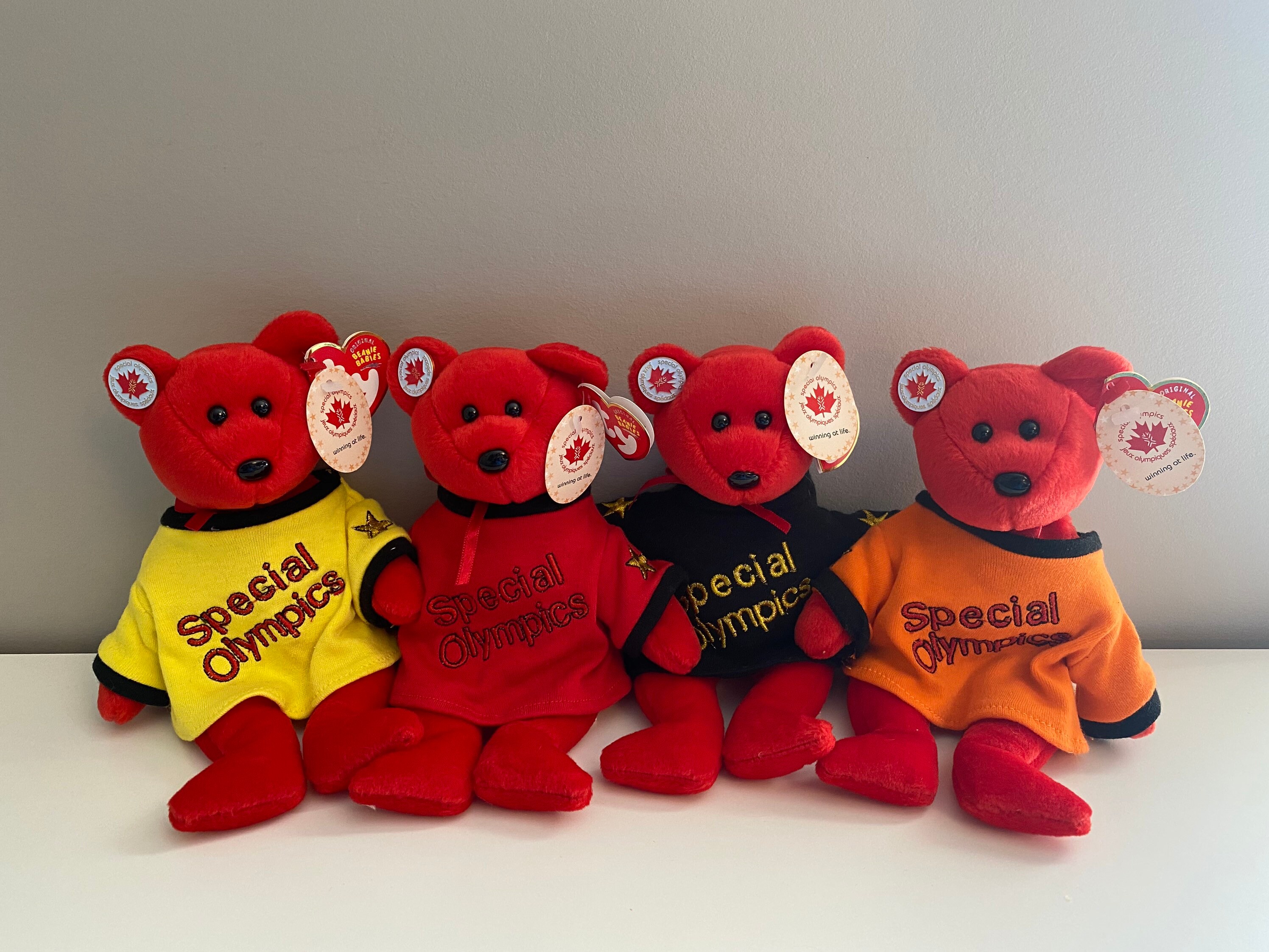 TY Beanie Baby Canada the I Love Canada Special Olympics Etsy