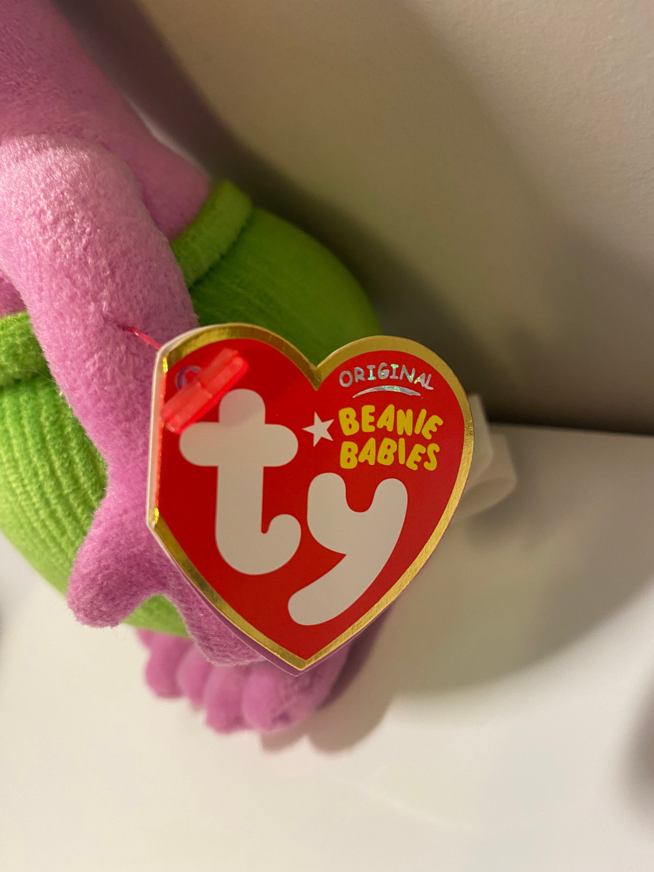 Ty Beanie Baby “pi” the Purple Boblin - From the Children’s Show the ...
