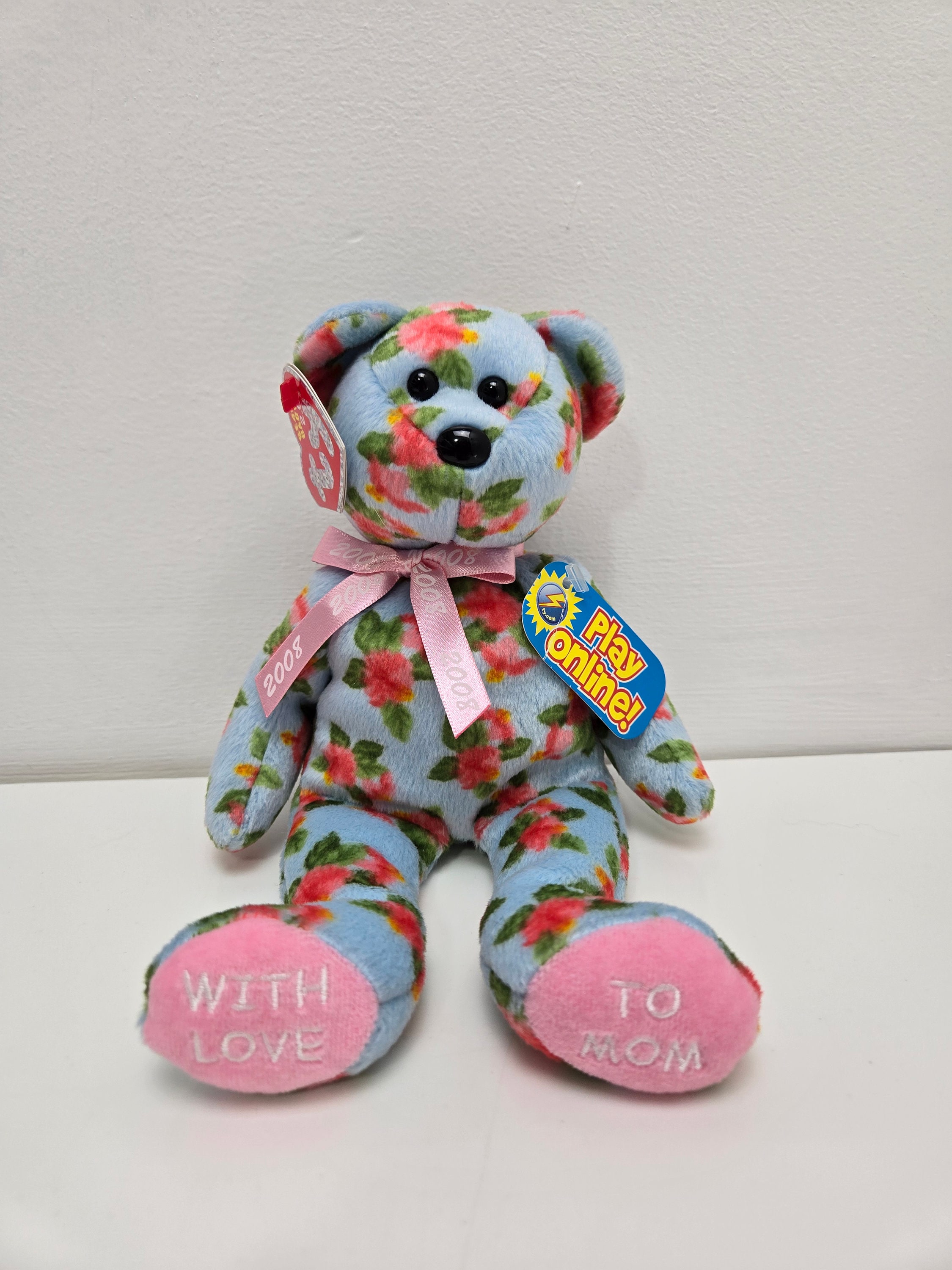 Ty Beanie Baby “motherly” the With Love to Mom Bear