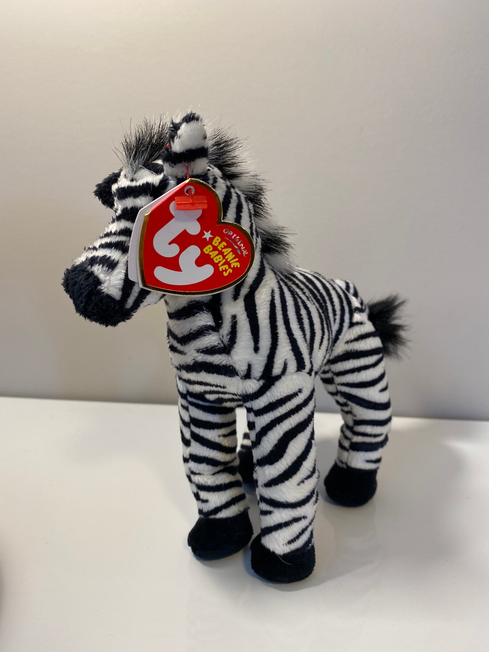 TY Beanie Baby Dizz the Zebra 7.5 inch | Etsy