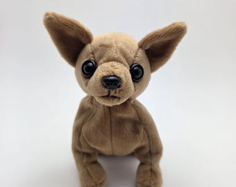 レアバージョン・希少】tyビーニーベイビーズ 犬ぬいぐるみ ダックス