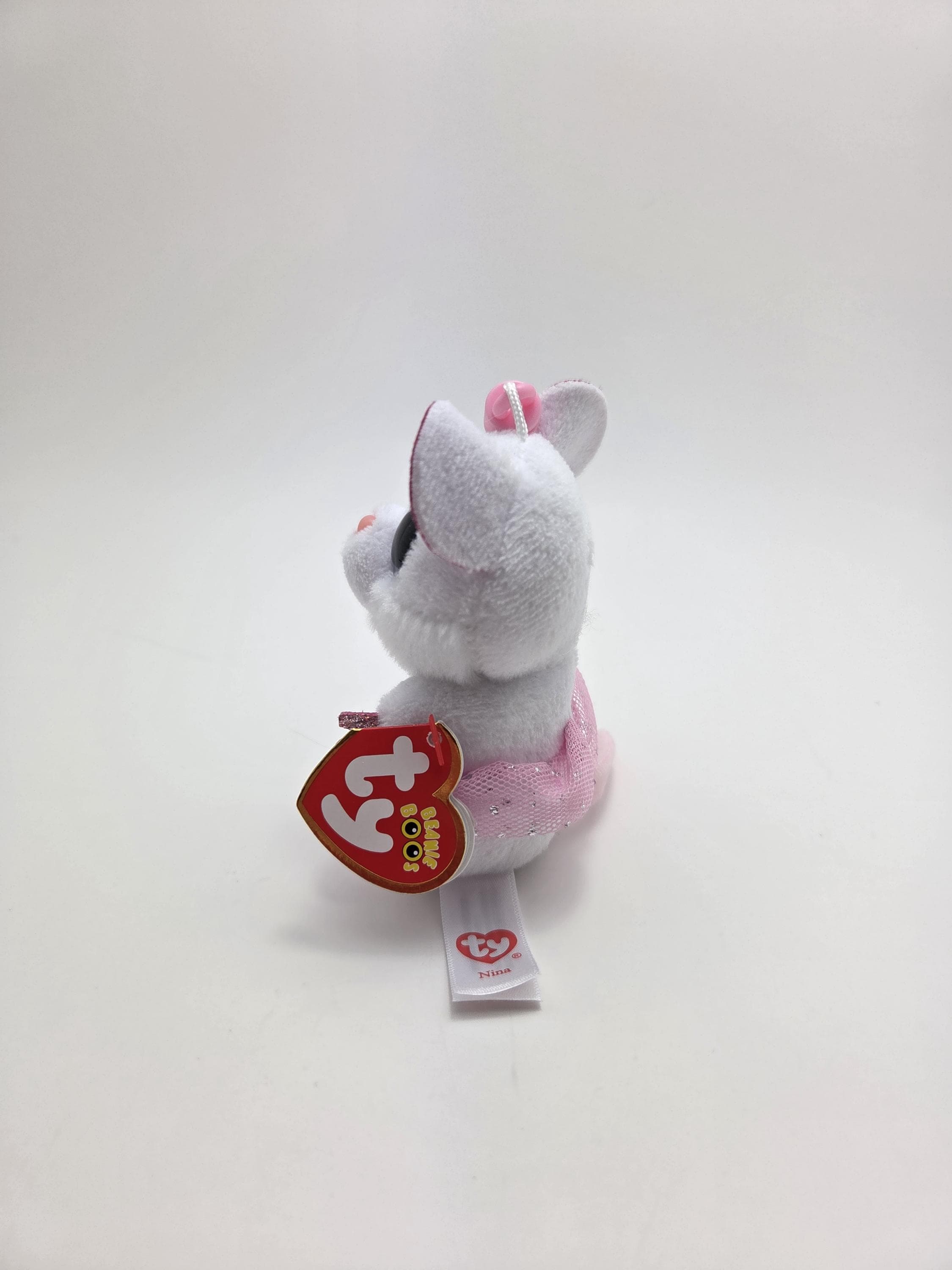 Ty Beanie Boo Key Clip “nina” the Mouse! *small Key Clip* (4 Inch) - Etsy
