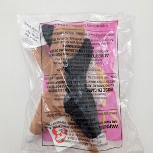 Ty McDonald’s Teenie Beanie “Chip” the Calico Cat in Original Sealed Plastic Packaging! (3 inch)