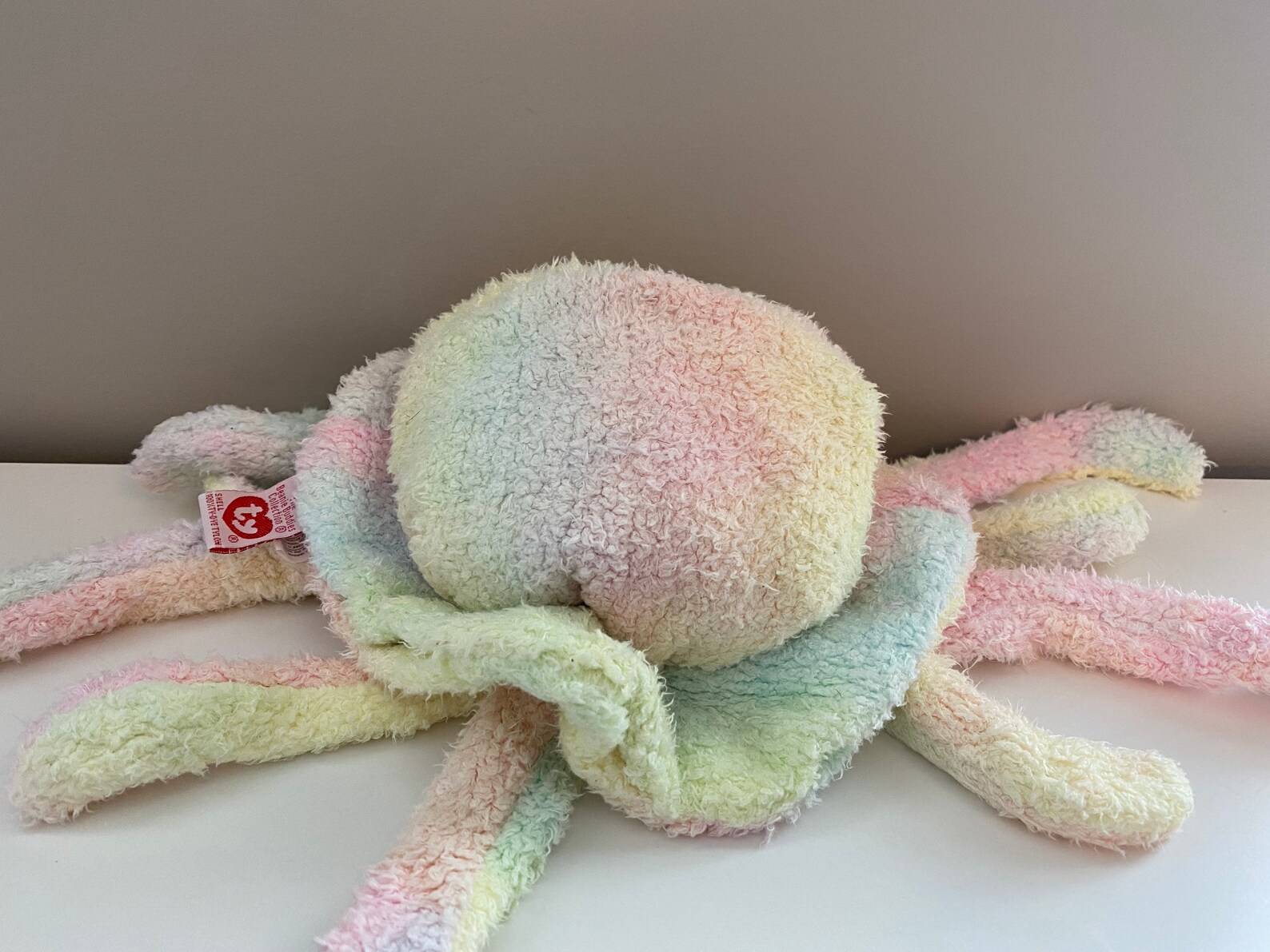 Ty Beanie Buddy “goochy” the Tie Dye Jellyfish - Exact Colouring Varies ...