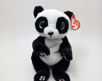 Ty Beanie Babies まとめ売り タグあり多数 パンダ汚れあり15体 Ty Beanie Bellies パンダ「イン」、タグ折り目あり！(6インチ) - Etsy