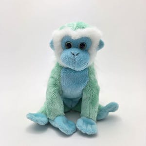 Ty Beanie Baby “Zoomer” the Monkey - Beanie Baby of the Month - No Hang Tag (6 inch)