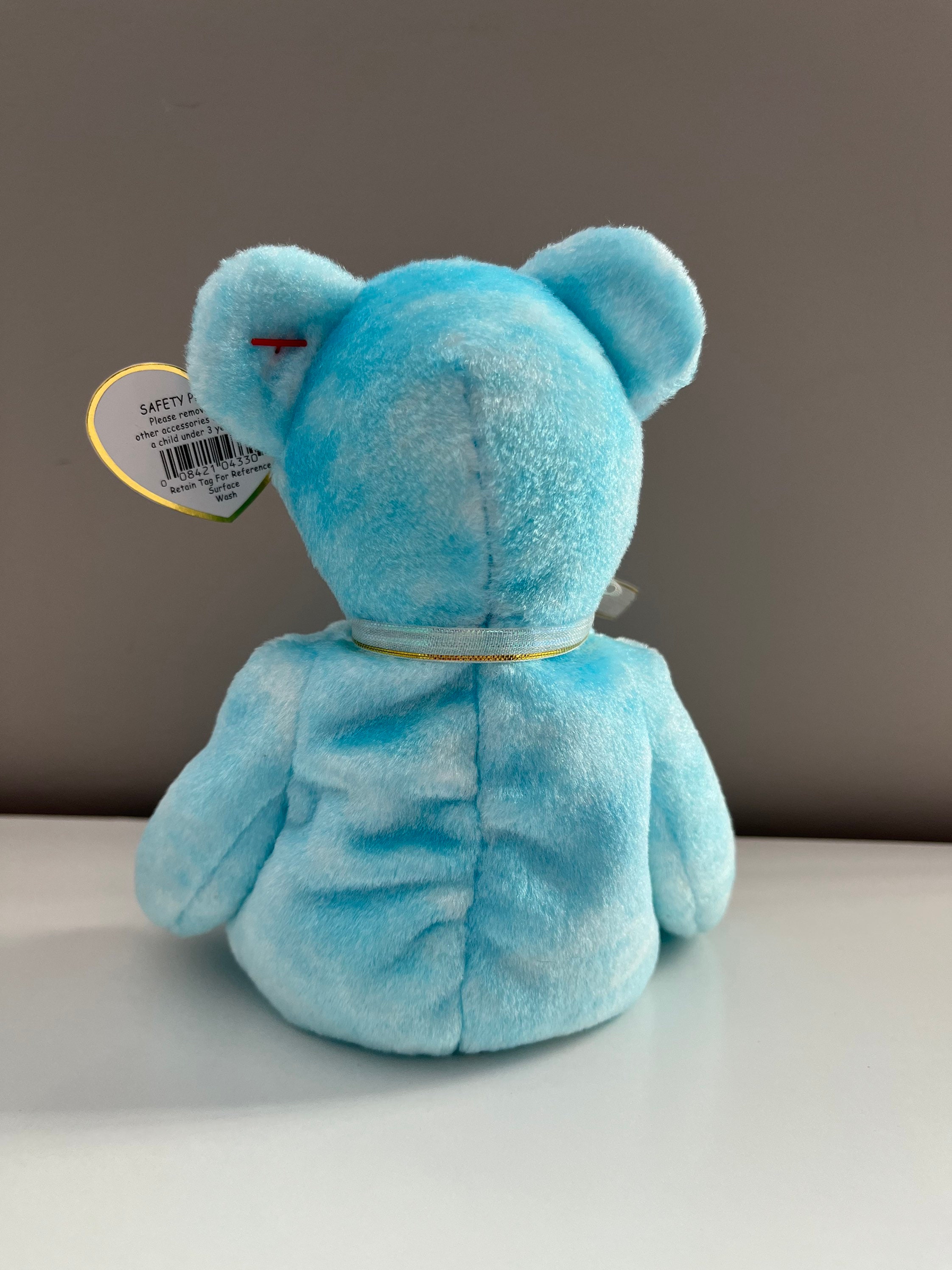 Ty ビーニーベイビーズ　代理店限定　Thank You Bear Ty Beanie Baby「Thank you Bear」愛らしいクマ - 小売店ごとに
