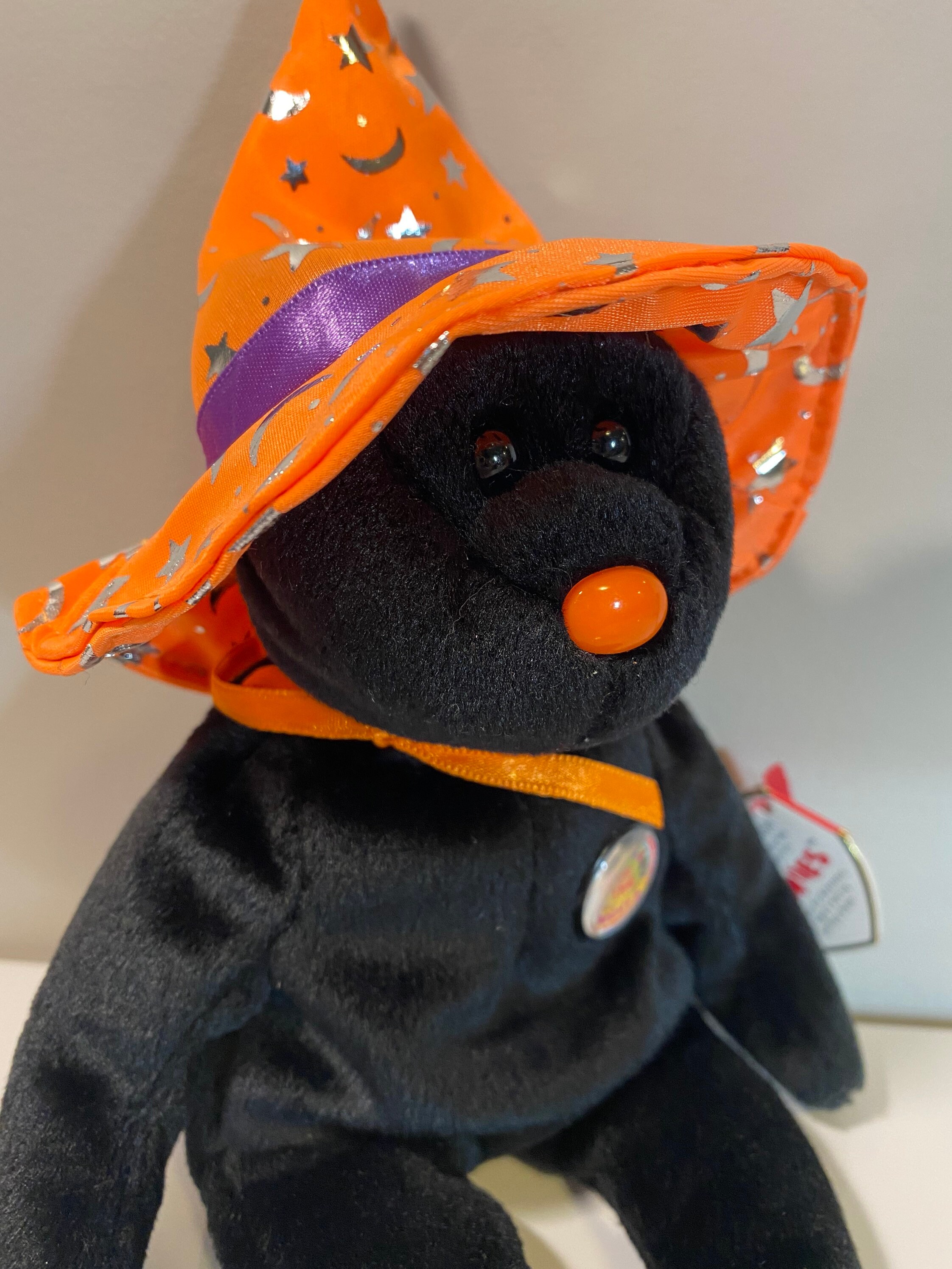 TY Beanie Baby pocus the Halloween Bear Beanie Baby of the Etsy