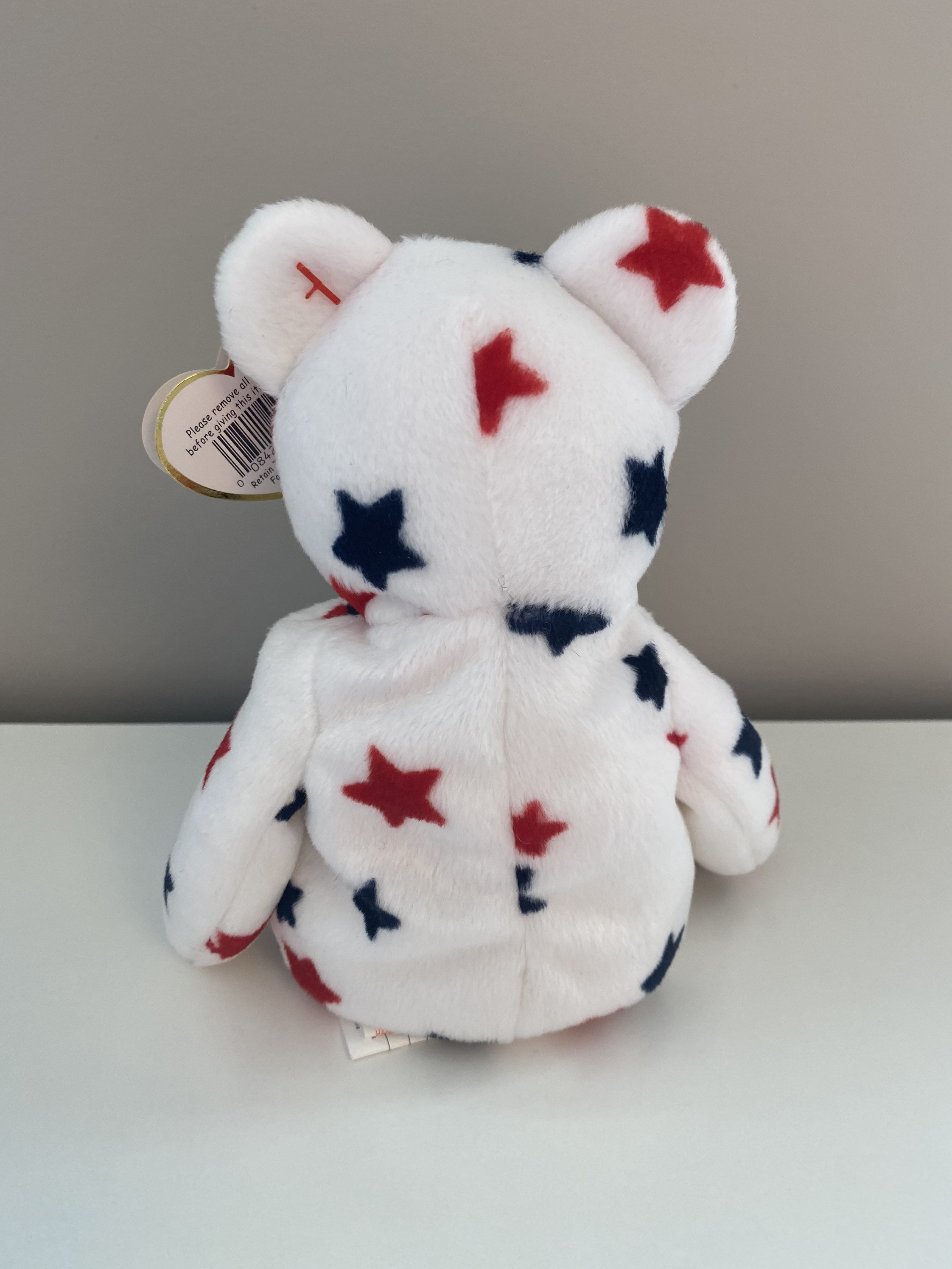 TY Beanie Baby glory the Independence Day Patriotic Bear Etsy UK