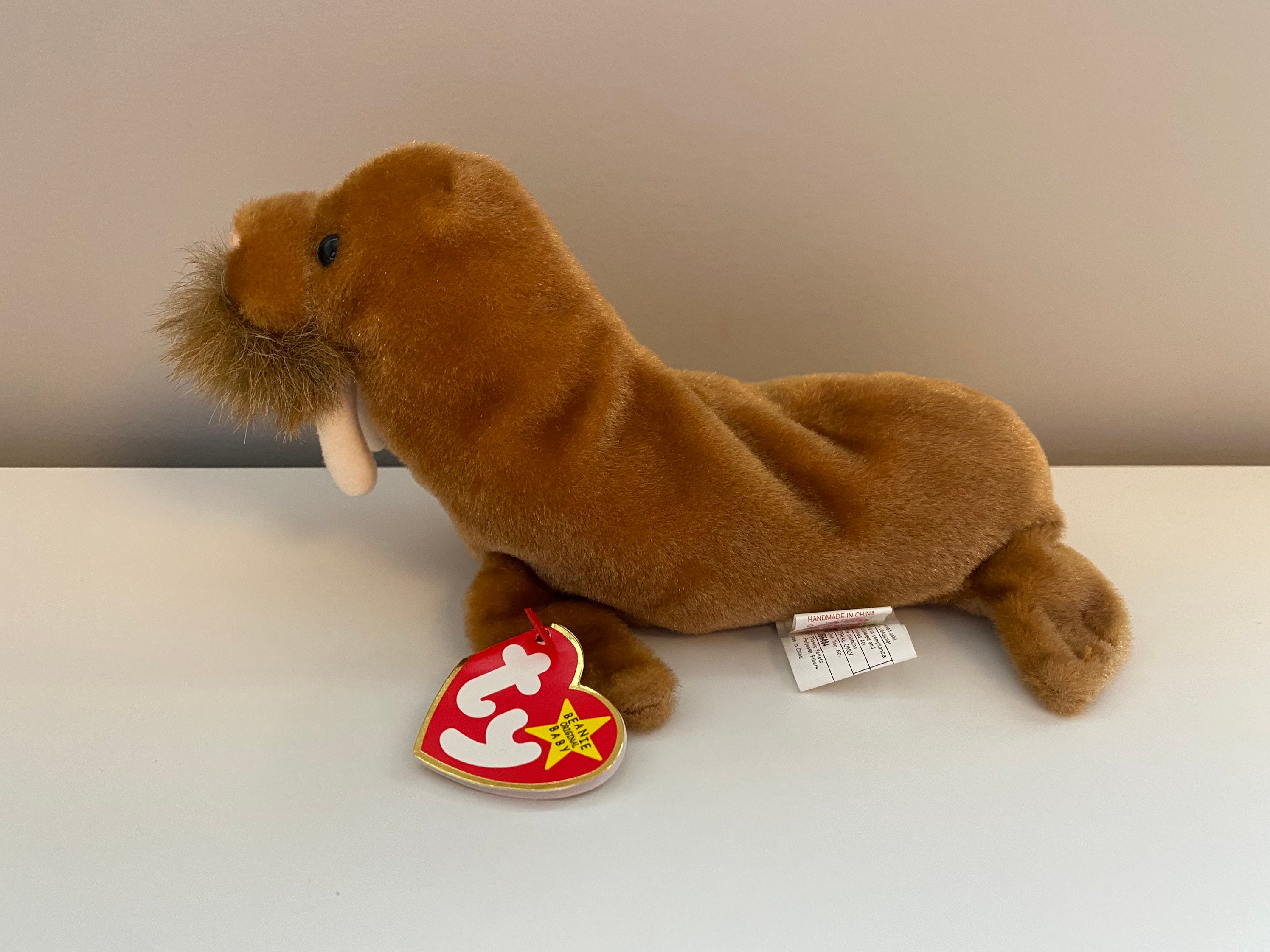 TY Beanie Baby paul the Walrus 7 Inch | Etsy