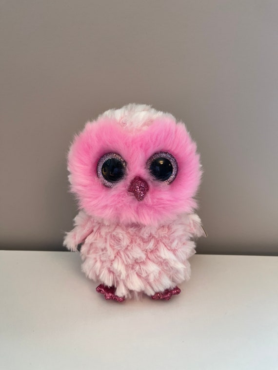 Ty Beanie Boo Twiggy le hibou rose 6 pouces - Etsy France