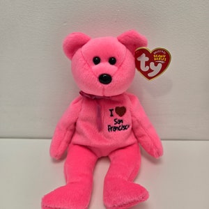 Ty Beanie Baby “San Francisco” the I Love San Francisco Bear - Show Exclusive (8.5 inch)