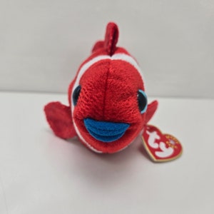 Ty Beanie Baby “Jester” the Clownfish! (8 inch)